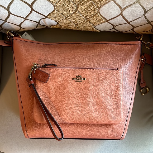 Coach SET Bag & Wallet/Wristlet in Light Coral - Picture 14 of 14